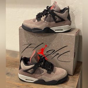 NIKE AIR JORDAN 4 Retro “Taupe Haze/ Infrared 23”DB0732-200 Men’s Shoes Size: 8